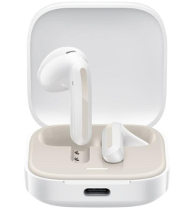 Xiaomi Redmi Buds 6 Auriculares Bluetooth 5.4 - Microfone - Cancelamento de Ruido Autonomia até 10h - IP54 - Branco